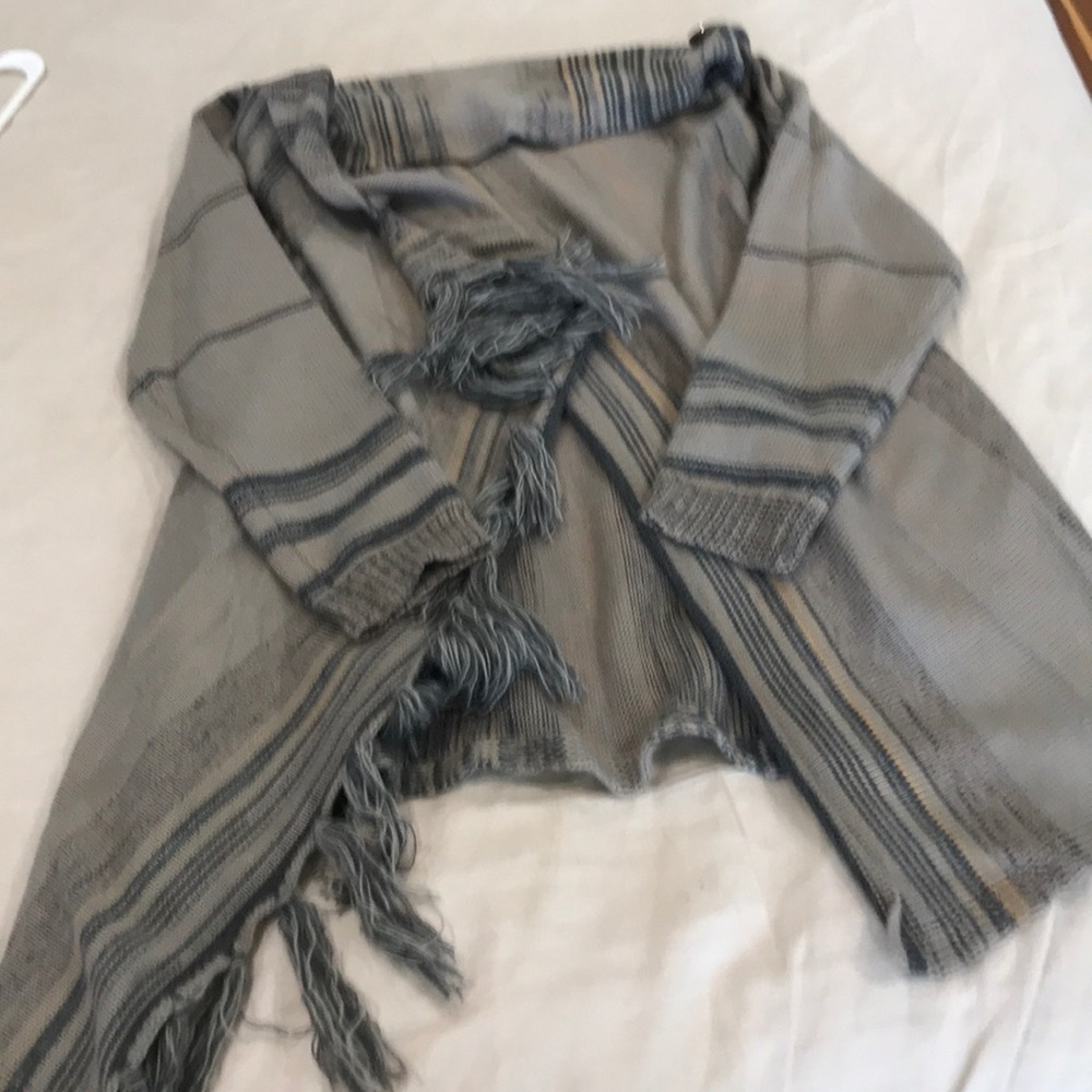 Poncho style cardigan